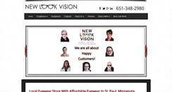 Desktop Screenshot of newlookvision.net