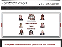 Tablet Screenshot of newlookvision.net